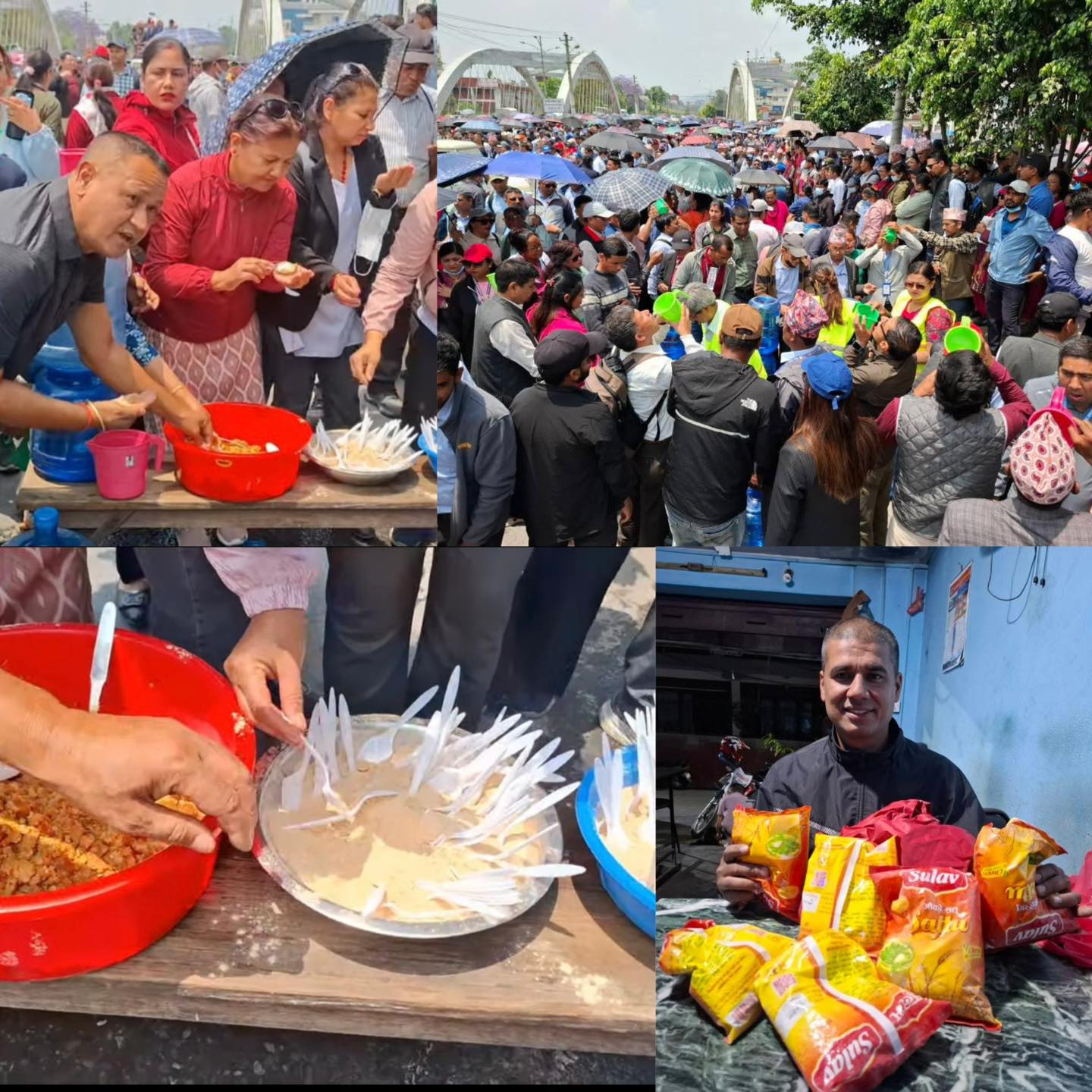 अक्षय तृतीयाको पावन अवसरमा Hamro Team Nepal बाट शिक्षक आन्दोलनलाई विशेष सत्कार