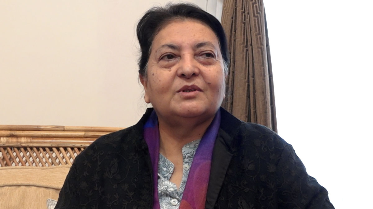पूर्वराष्ट्रपति भण्डारी चीन भ्रमणमा जाँदै