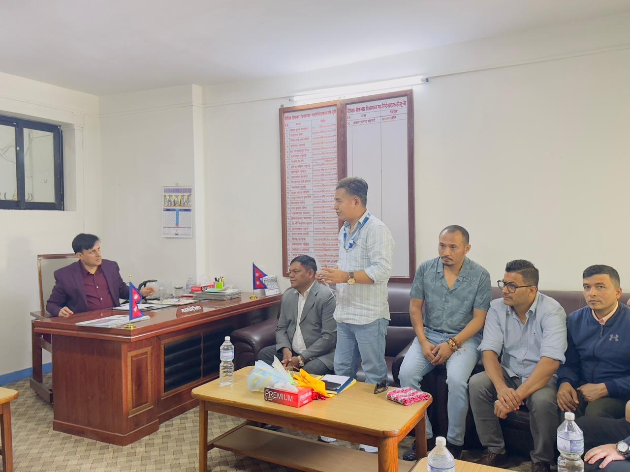 गणतान्त्रिक मञ्चद्वारा वैदेशिक रोजगार विभाग प्रमुखको ध्यानाकर्षण — फेमिस प्रणाली, अनुगमन र जापान रोजगारका विषयमा गम्भीर सरोकार