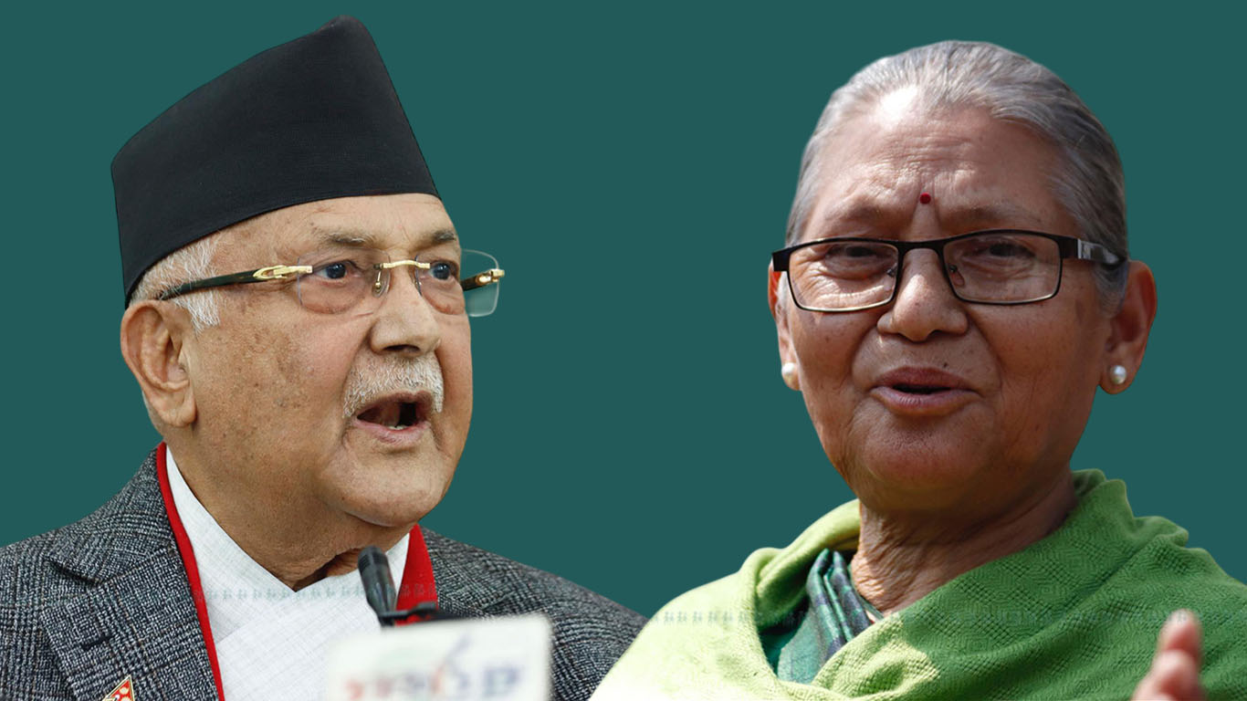विद्या भट्टराईको राजीनामा र ओलीको ‘केरकार