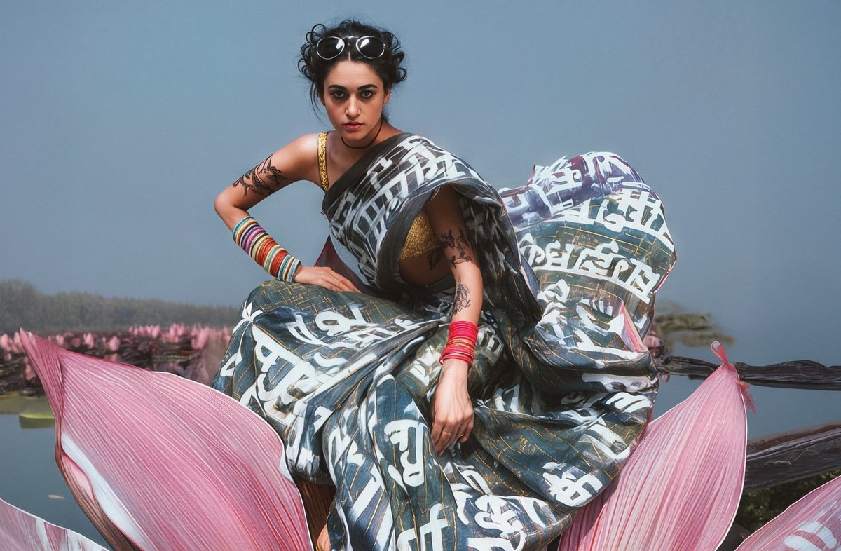 “विवादकाबीच अभिनेत्री सुरक्षा पन्तको अनौठो तस्बिर: शक्ति प्रदर्शन या मौन प्रतिरोध?”