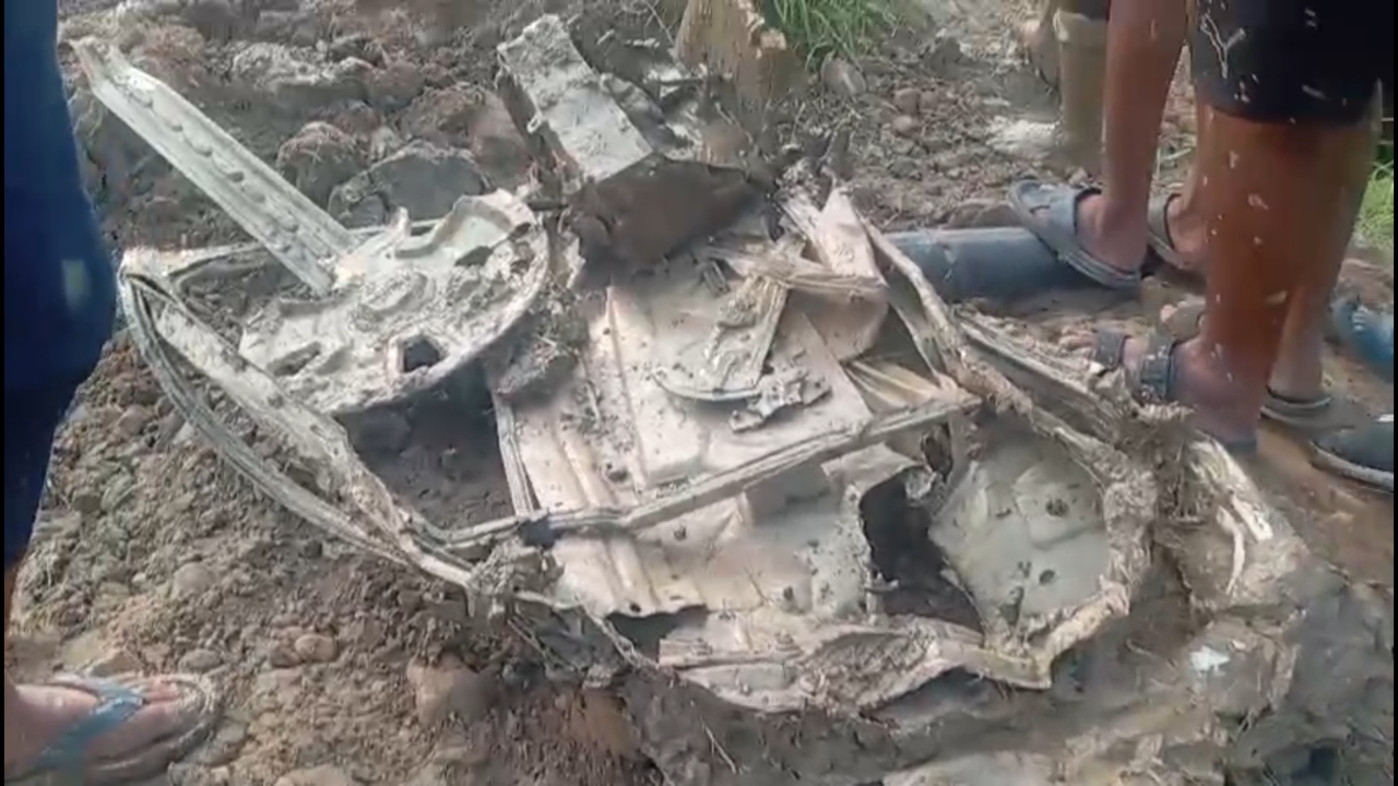 मकवानपुर: १९ दिनपछि हेटौंडामा जमिनमुनि हराएको गाडीका पार्टपुर्जा फेला